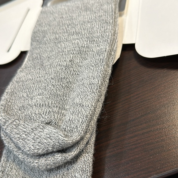 Goodhew men’s Durango lambswool alpaca wool socks in 
Grey - Picture 6 of 9
